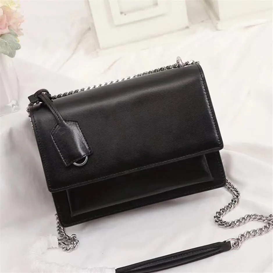 shoulder bag handbag Briefcases wallet shaped fat chain Storage Clutch leather large capacity high quality stitched messeng214b