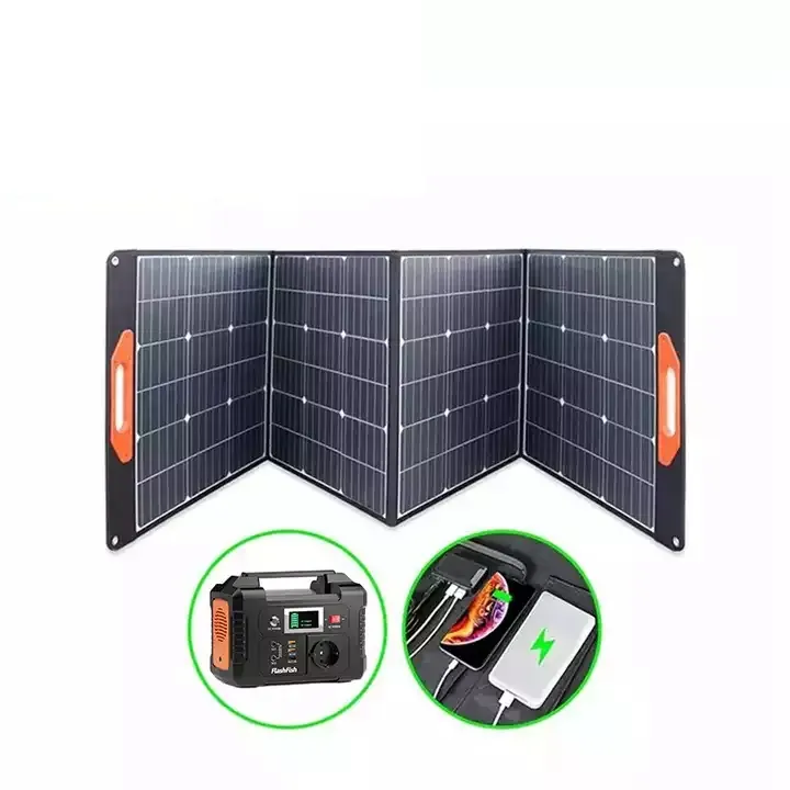 Energia 20w carregador USB Lightweight 3 Folds 110V 220V Europa Painel solar port￡til da Europa para a Europa para a usina