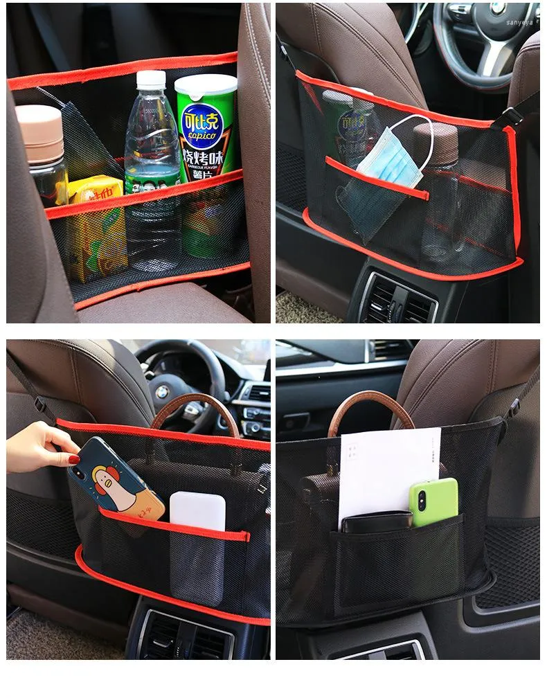 Auto-Handtaschenhalter, Auto-Netz-Organizer, Netztasche, Geldbörse