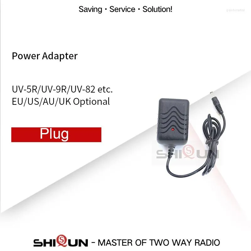 Walkie Talkie Eu/US/AU/UK Power Adapter для Baofeng UV-5R UV-82 BF-F8HP UV-82HP UV-9R плюс UV-6R UV-5RE UV-5RA UV-XR Original Charger