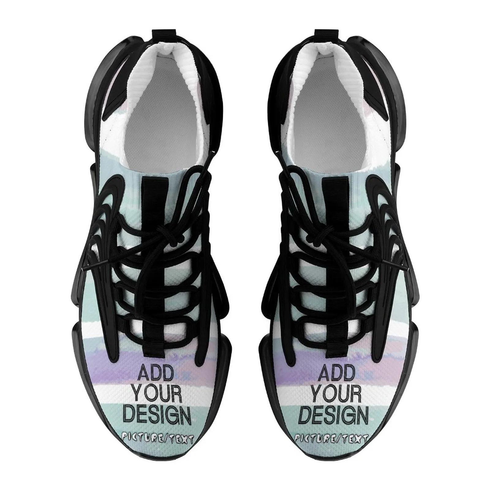 Aangepaste schoenen voor vrouwen hardloopschoenen gepersonaliseerde sneakers met logo -tekst voor vrouwen 6 e5ftndqlcxew