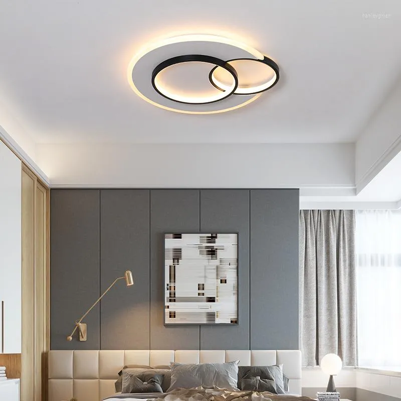 Taklampor nordiskt sovrumslampa modern minimalistisk vardagsrumslampor kreativa nettoröd lysdioxidbelysning
