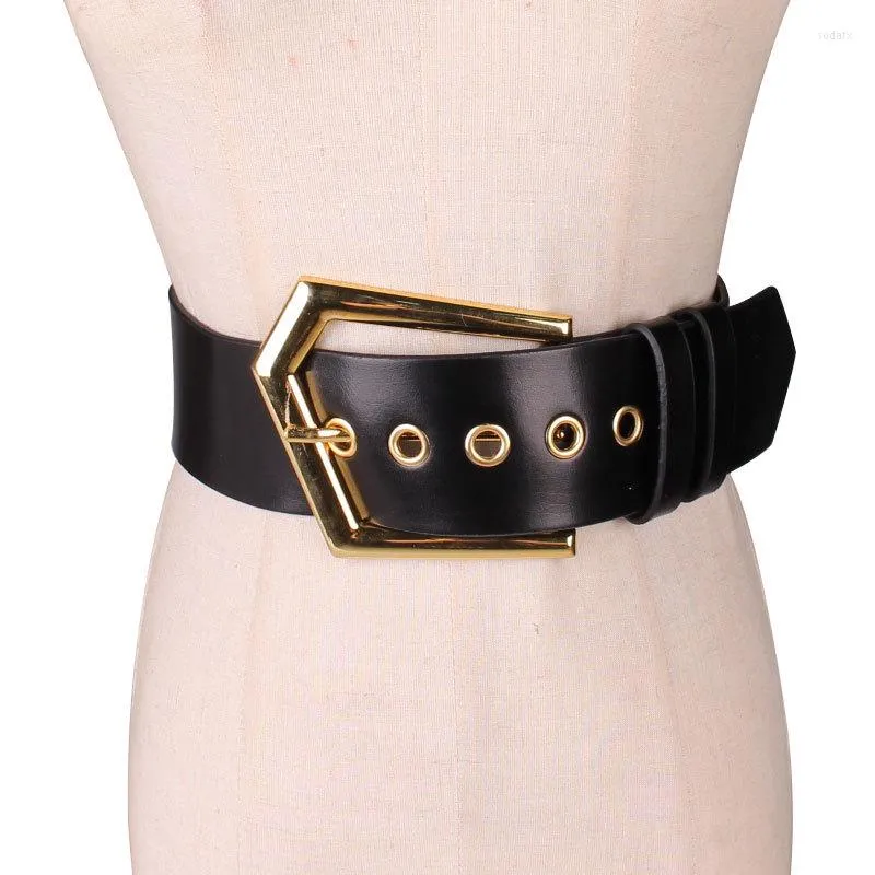 Ceintures mode luxe femmes en cuir véritable ceinture concepteur de haute qualité femmes boucle en métal Sexy dames robe jean ceinture