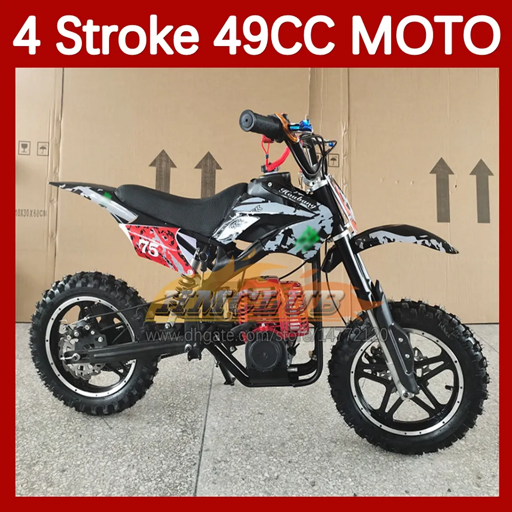 49cc/50cc mini ATV ATV Off-Road APOLLO Mountain Boy Girl Rower Motocykl 4 Stroke Sports Basoline Dorosłe dzieci wyścig motocyklowy rower urodzinowy Prezenty urodzinowe