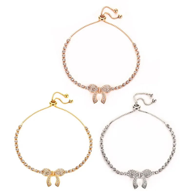 Diamond Butterfly Armband Chain Armband Fashion Jewelry Accessories Justerbara