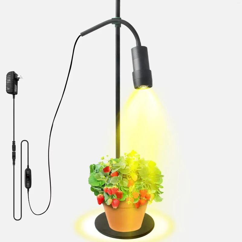 Kweeklichten ontwerp binnen spotlight planten groeilamp vol spectrum licht timing diming zon