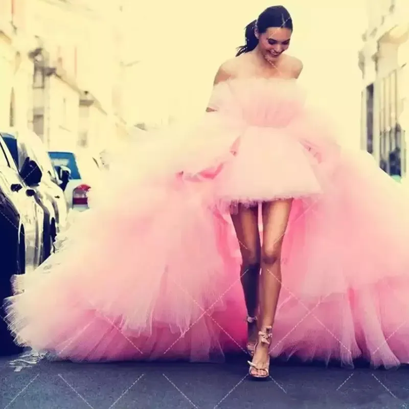 High low tutu prom dress 2025