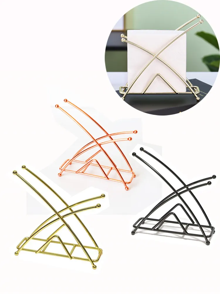 Mesa de papel do guardanapo distribuidor de tecido de aço inoxidável para bancadas de cozinha Mesa de jantar para uso externo interno phjk2212