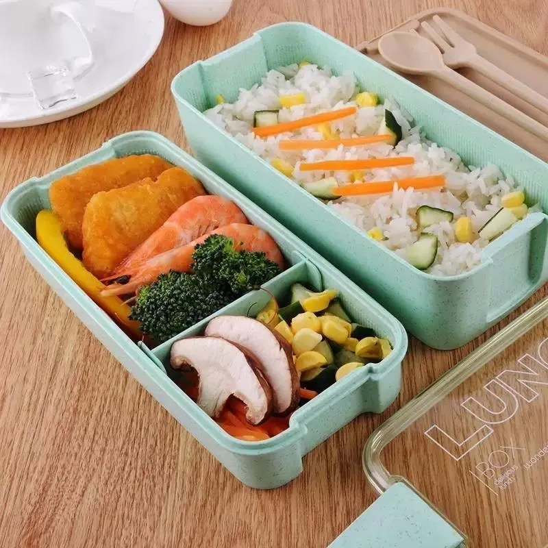 Buy Wholesale China Wheat Straw Lunch Box Sealed Fresh Food