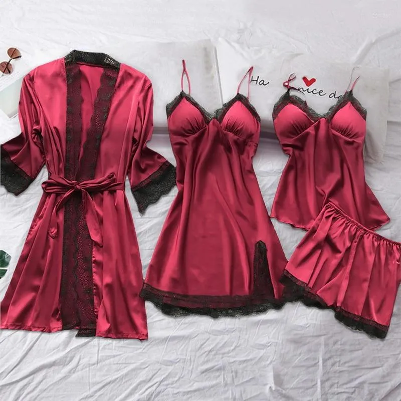 Wholesale Latest Design Lace Fashion Sexy Pajamas Nightwear