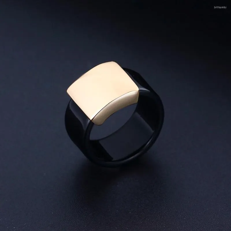 Cluster-Ringe, modisch, breit, für Frauen, Finger, Gold/Silber, Farbe, trendiger Statement-Ring-Schmuck