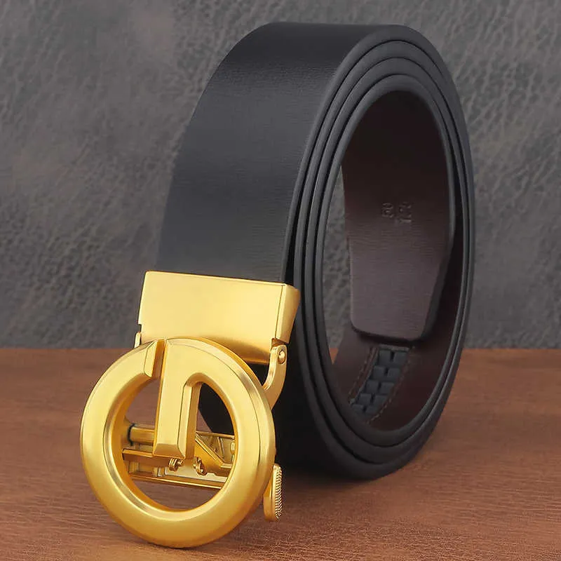 s Moda Black Luxury Brand Casual de alta qualidade g letra automática fivela cinturão masculino de couro genuíno ceinture homme 1216