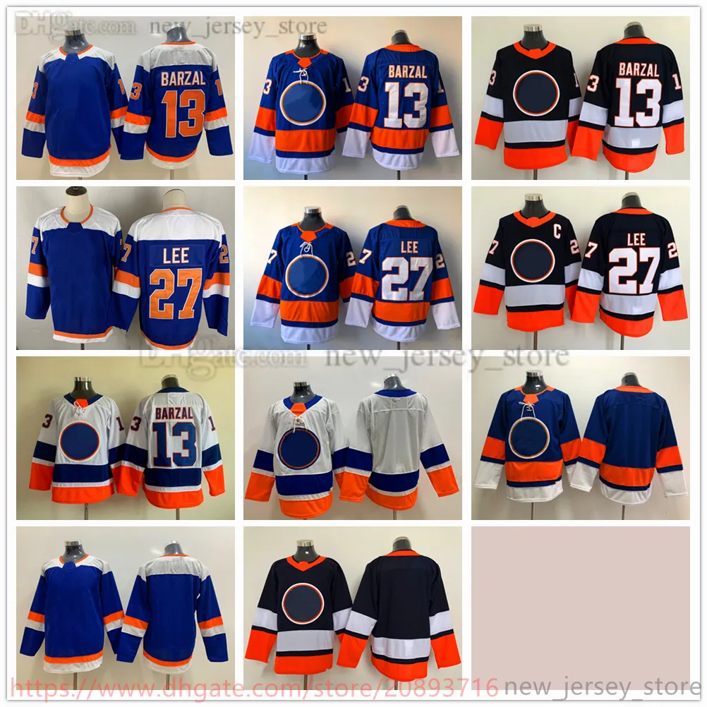 Filme College Ice Hockey usa camisas costuradas 13mathewbarzal 27anderslee homens jovens mulheres em branco Jersey