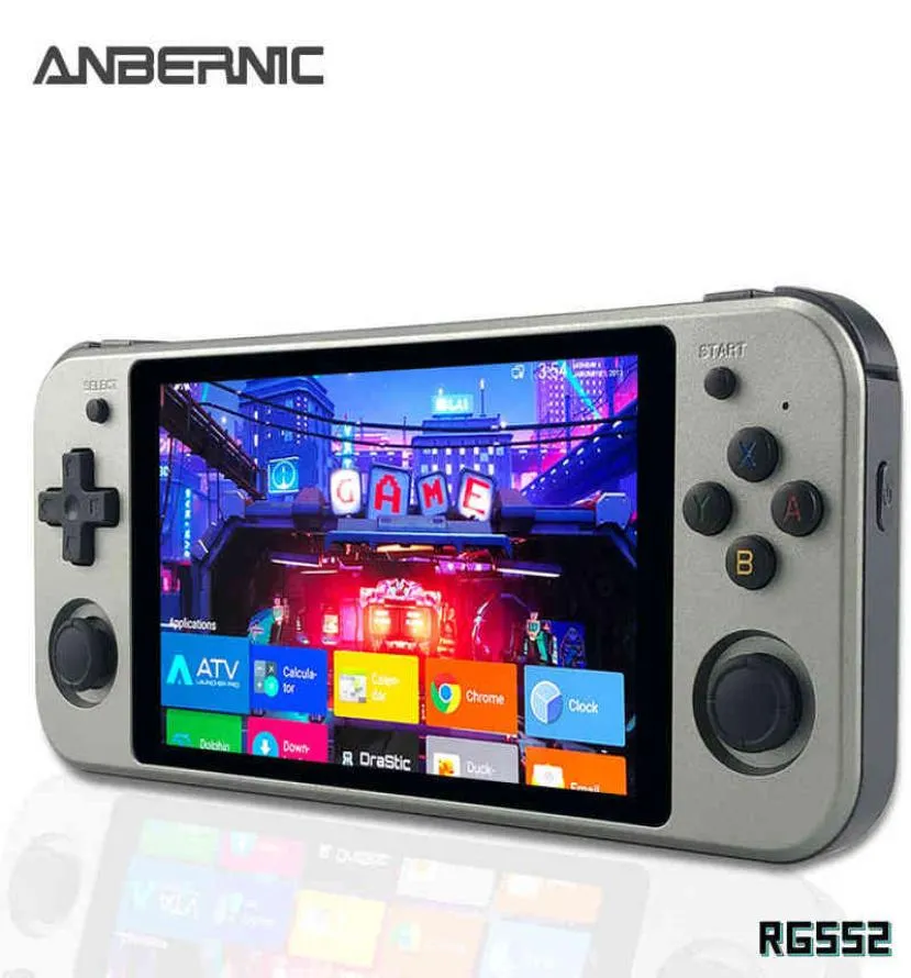 RG552 Anbernic Retro Video Game Console Dual systems Android Linux Pocket Game Player Built in 64G 4000 Games H2204126857683
