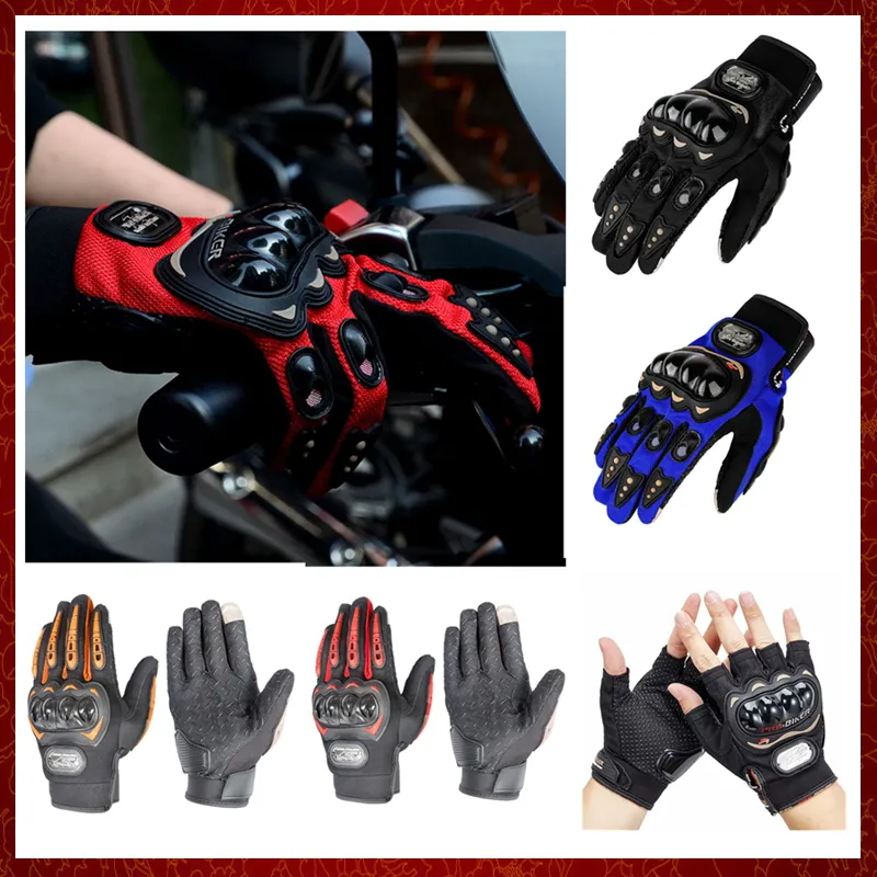 ST694 Motorradhandschuhe Touchscreen Vollfinger-Rennhandschuh Outdoor-Sportschutz Reiten Cross Dirt Bike Fahrradhandschuhe rutschfest