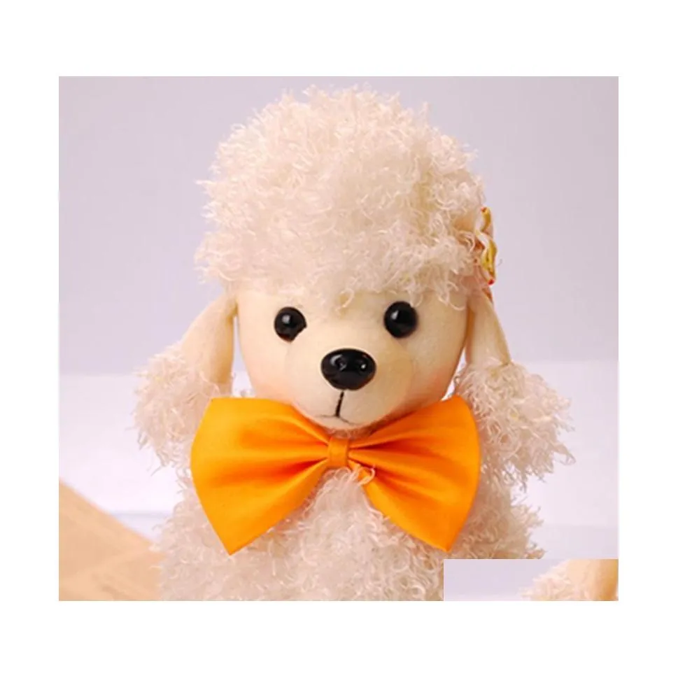 Hundkl￤der husdjur grooming accessoarer justerbar slips kanin katt krage valp h￤rlig b￥ge fast f￤rg dekoration wdh0274 droppleverans dhvsr