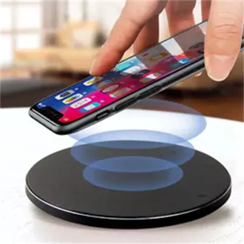 Portable Smart Quick Charging Magnetic Wireless Charger Custom Design Sublimation Blank Shell B224