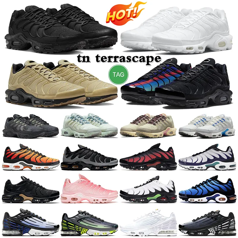 Tn Plus 3 Tns Terrascape Mens Running Shoes Womens Sneakers Unity Sea ...