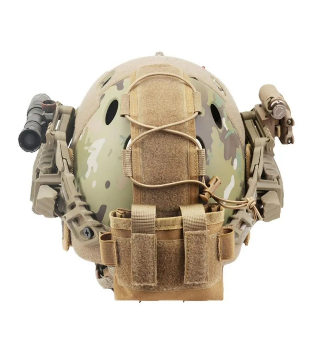 Tactical Helmet Battery Pouch MK2 Helmet Battery Pack Helmet