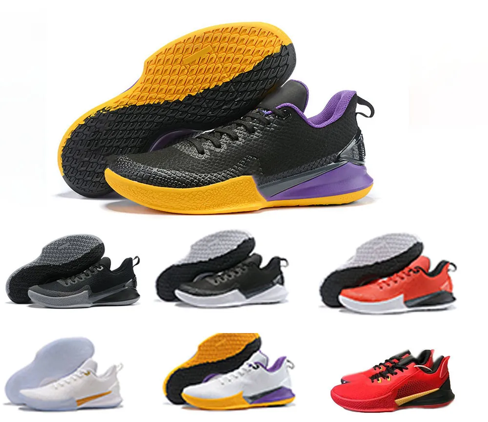 Mamba Fury Focus Ep Basketball Shoes 2022 preto vermelho Bruce Lee Field Purple para venda Deadstock Sneaker Yakuda Store Points Run Trainers