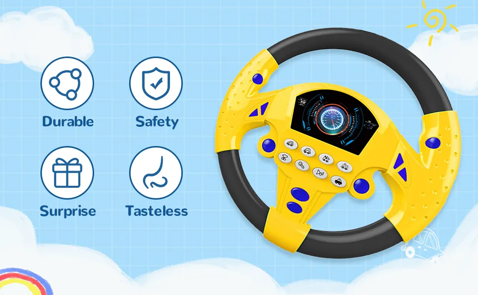  Toy Electronic Steering Wheel