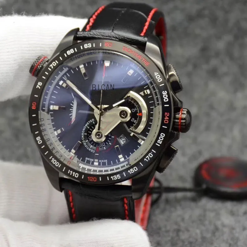 Mens sports top watch with stopwatch