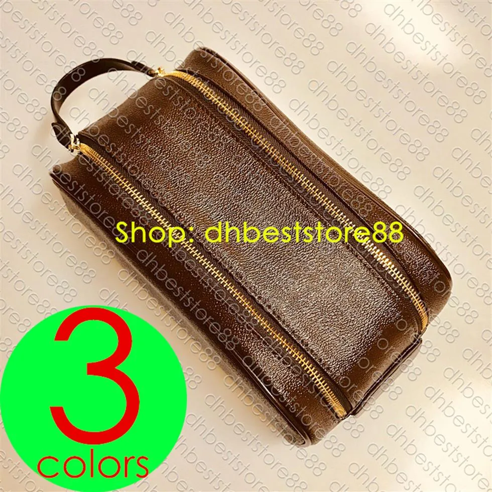 Mens luxury dopp kit top