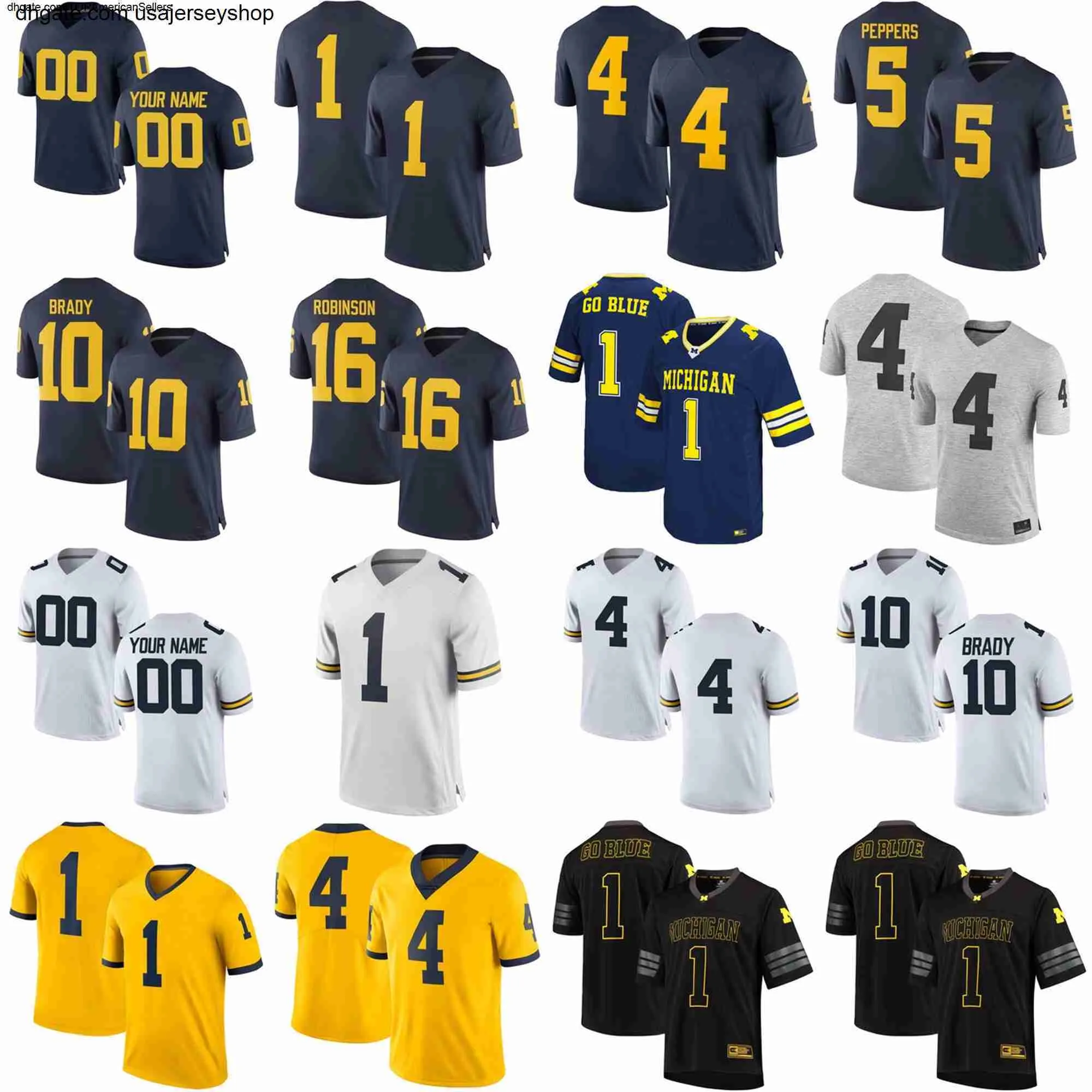 Custom Embroidered College American Football Shirts For Men And Women