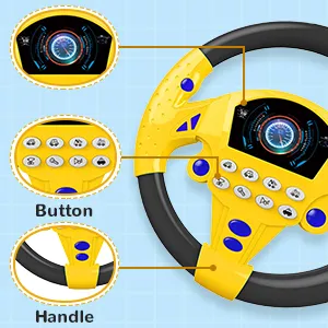  Toy Electronic Steering Wheel