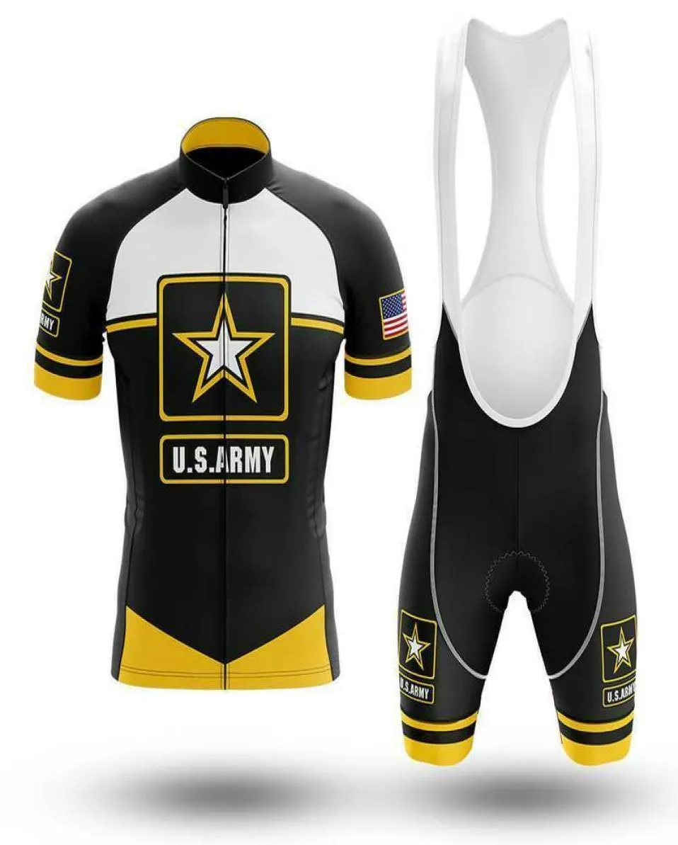 NOWOŚĆ 2022 US Army Cycling Team CCC Jersey 19D Pad Bike Shorts