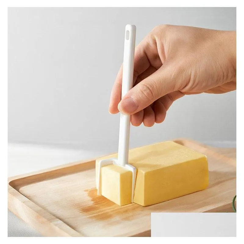 Autres accessoires de couteaux Coupe-fromage Trancheuse Fromage de qualité alimentaire Coupe-beurre Gâteau Spata Outils Livraison directe Maison Jardin Cuisine Dinin Dhrel