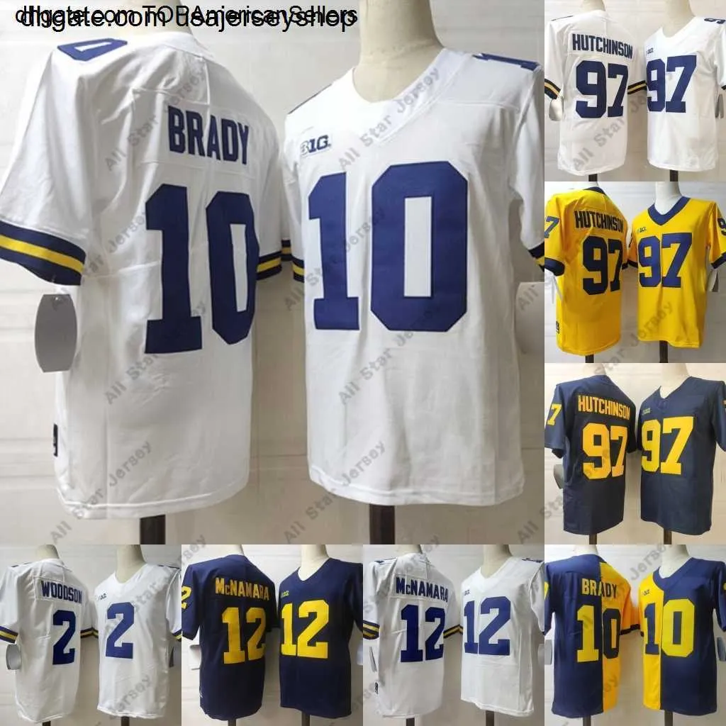 NCAA Michigan football Wolverines 10 Tom Brady College Charles Woodson Shea Patterson Jim Harbaugh Jabrill Pe