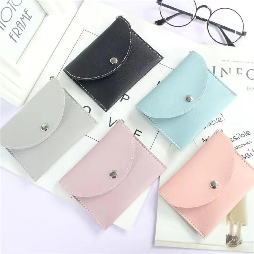 Small Wallets for Women Bifold Slim Coin Purse ID Card Holder260e