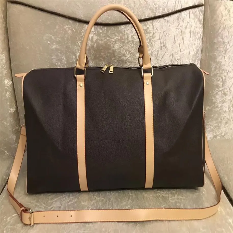 Borsoni moda uomo borse da viaggio femminili borsa da viaggio di grande capacità bagaglio a mano durante la notte borsa weekender con numero di serie lock258D