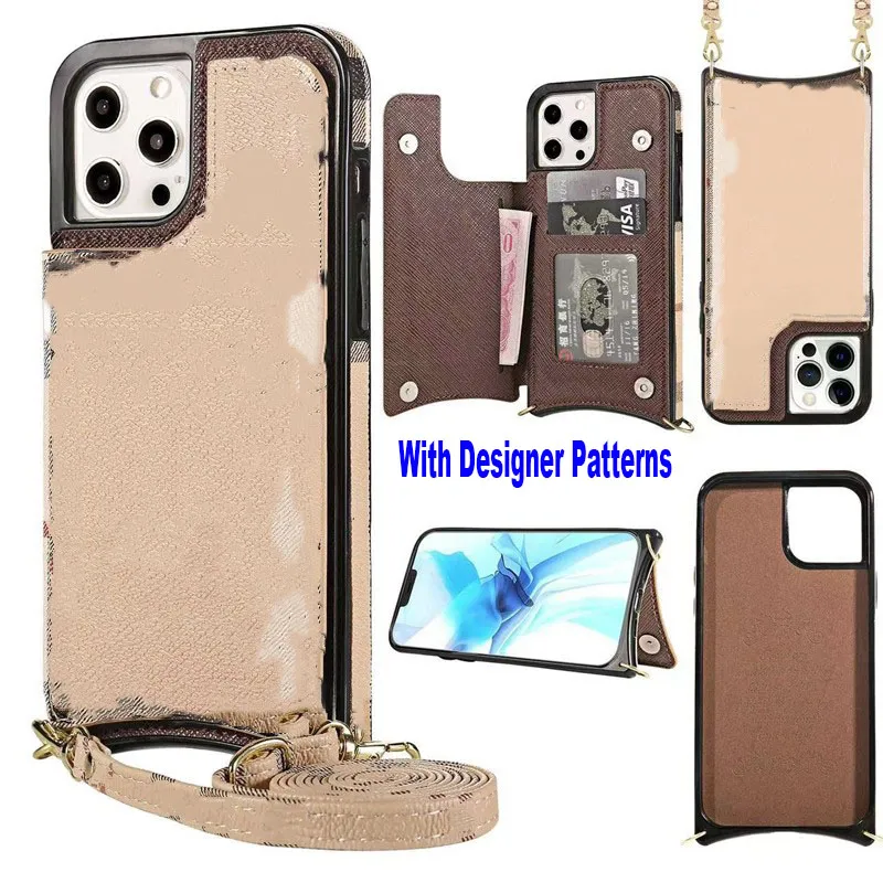 Luxury G Designer Wallet Cases For iPhone 14 ProMax 14Plus 13 12 Mini 11 Pro Magnetic PU Leather XS Max XR 7 8 Plus Fashion L Flower Multi-functional Cards Slot Phone Cover