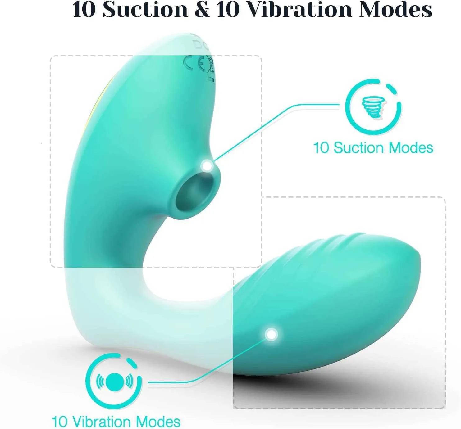 Masturbatore Sex Toy Tracy's Dog Vibratore per succhiare il clitoride per la stimolazione del punto G del clitoride Giocattoli per adulti con telecomando Donne e coppie che vibrano GQCX