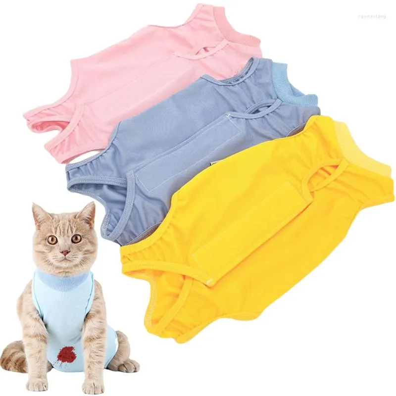 Cat Leotard Costume Anti Licking Sterilization Clothes Pet Suit For