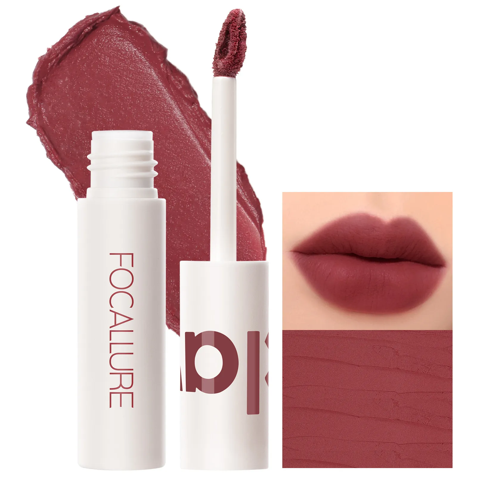 Velvet-Mist Matte Mousse brillant à lèvres soyeux Smooth Lipstick beauty mist maquillage mat