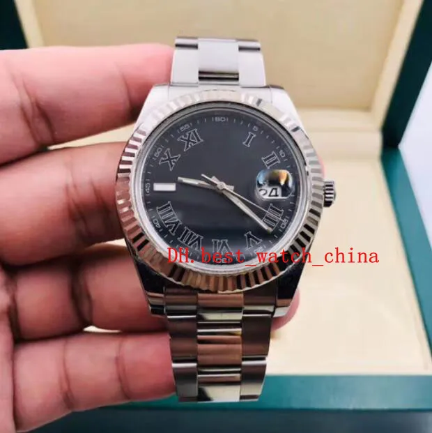 Nio ratten att v￤lja mellan Watch Asia 2813 Sport 126334 116334 41mm diameter hela automatiska mekaniska silver ansikte safir Datum bara en julklapp 2022