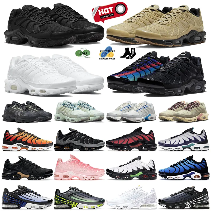 tn plus 3 tns terrascape mens running shoes womens sneakers Unity Batman Gold Bullet Bred Reflective White Grape Ice Oreo trainers sports outdoor