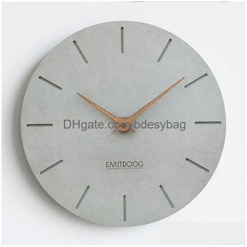 Desk Table Clocks 2021 Modern Minimalist Wall Clock Living Room Home Fashion Creative Personality Nordic American Watch Drop Deliv Dhzvi