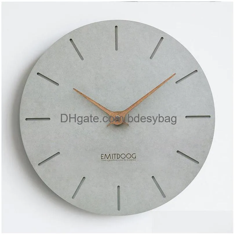 Orologi da tavolo da scrivania 2021 Orologio da parete minimalista moderno Soggiorno Casa Moda Personalità creativa Orologio nordico americano Drop Deliv Dhzvi