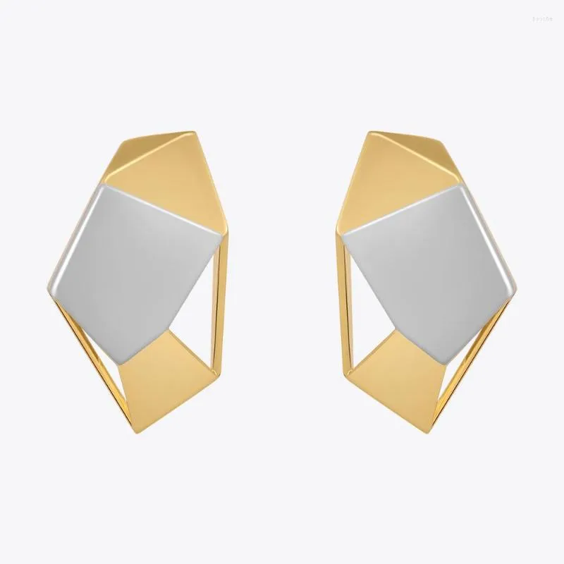 Stud Earrings ENFASHION In For Women Christmas Pendientes Mujer Piercing Earings Gold Color Fashion Jewelry Meteorite E1441