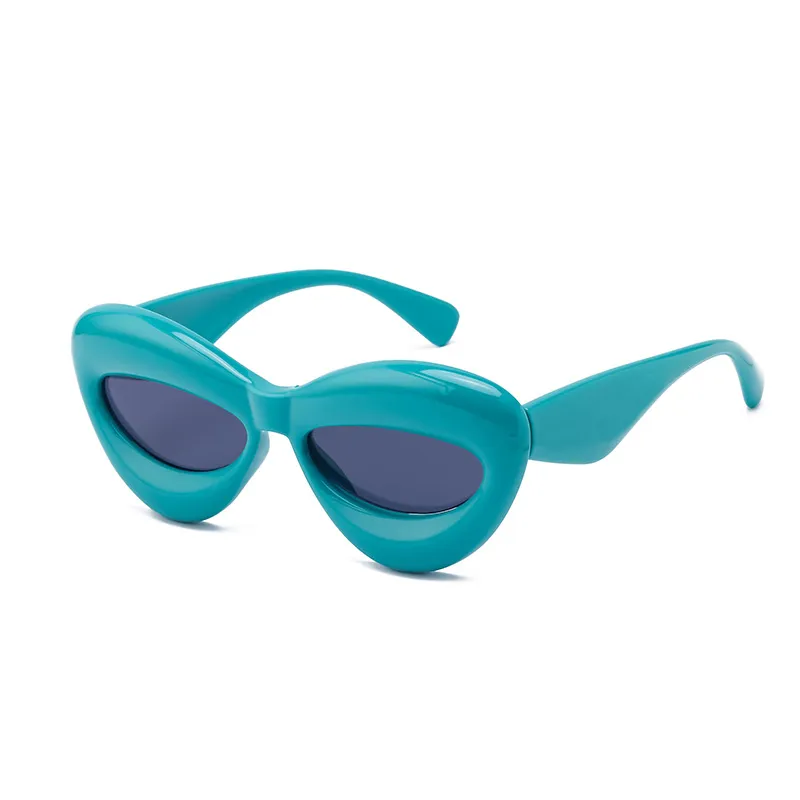 Novos óculos de sol rosa festa sunglasse mulheres lábios óculos sexy moda peculiar óculos na moda personalidade irregular óculos de sol designer óculos de sol