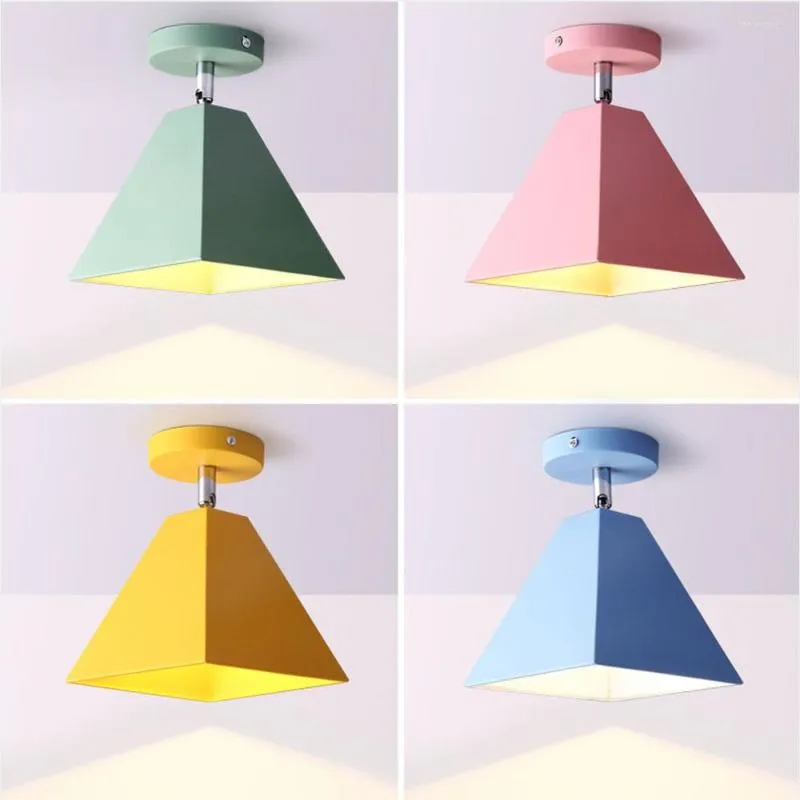 Plafoniere LED Lampade da corridoio Amaretto per soggiorno Camera da letto Decorazione per bambini E27