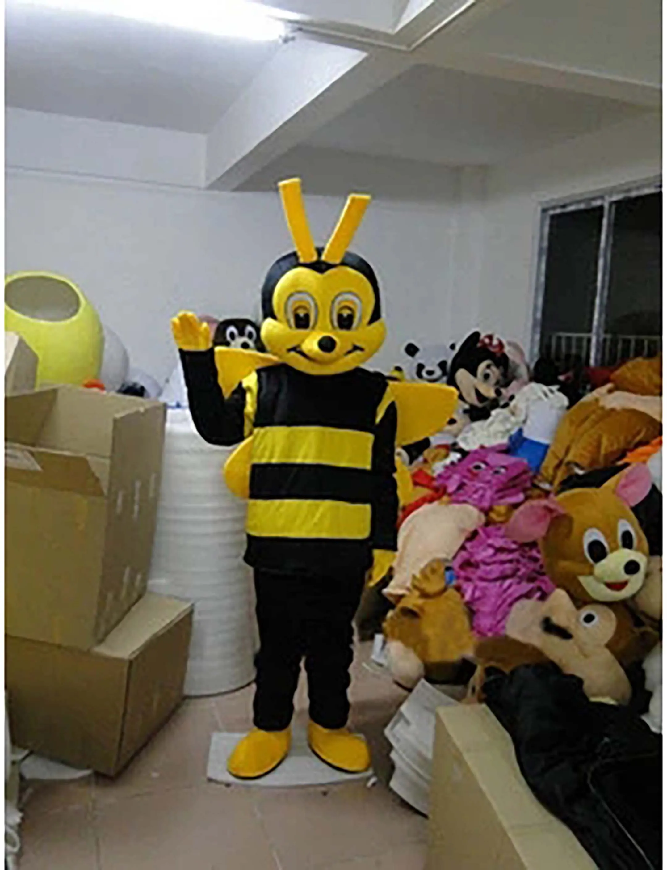 Professional Honeybee Bumble Bee Mascot Costume For Adults Perfect For ...
