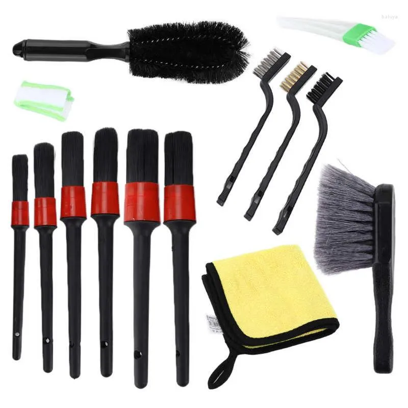 Car Washer Tire Brush Detailing Kit Wire For Motorcycle RV Boat