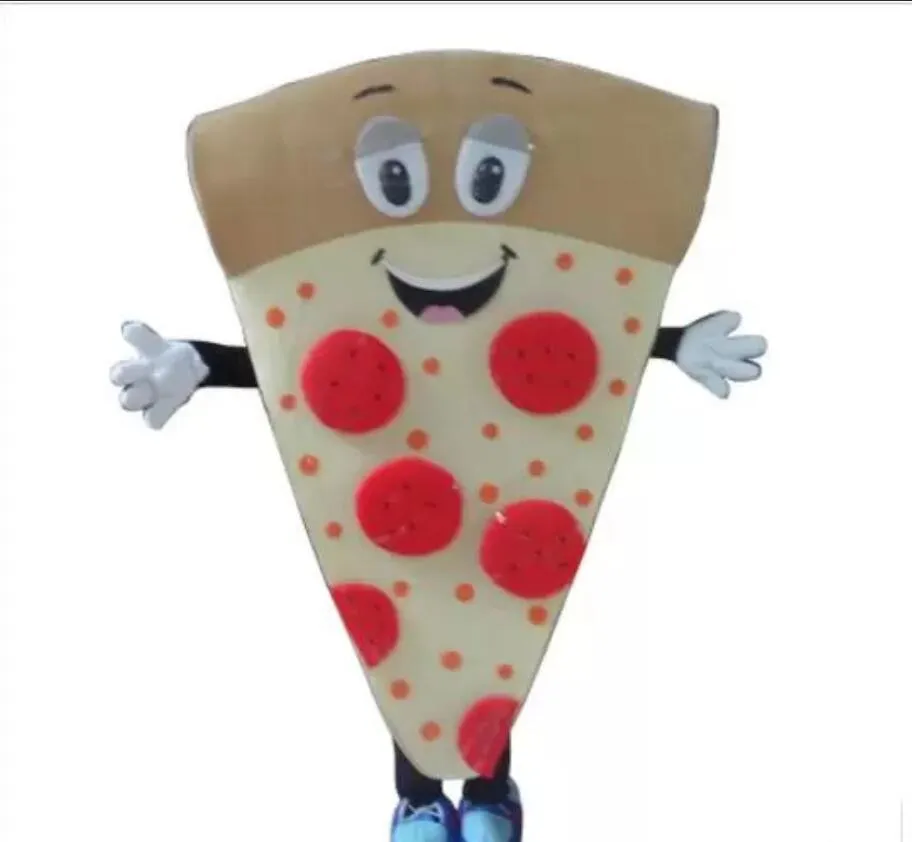 Vendita diretta in fabbrica Personaggio dei cartoni animati Adulto carino pizza Costume della mascotte del vestito operato Costume da festa di Halloween