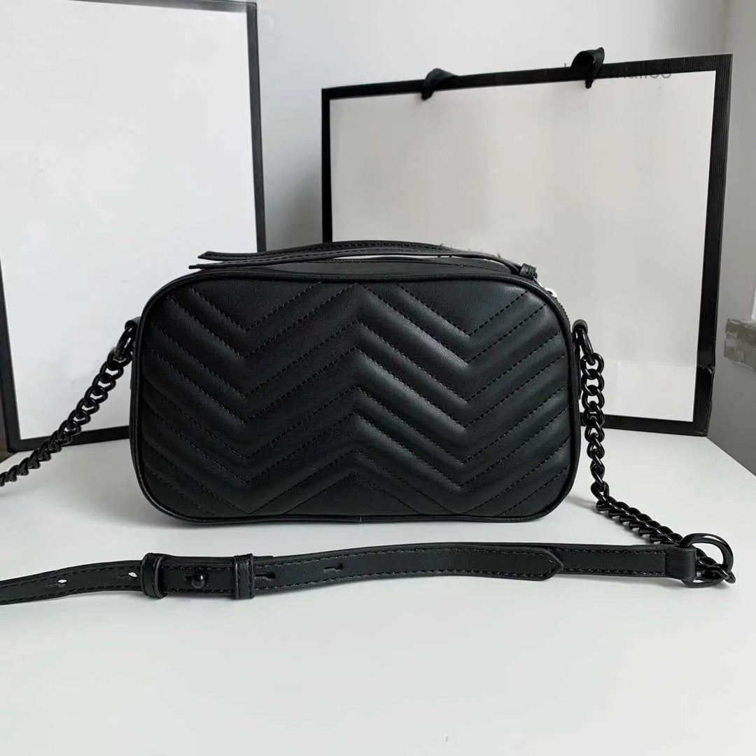 lussuose borse a tracolla nere designer fotocamera Borsa moda Donna Ophidia Marmont nuove borse da discoteca Borse a tracolla in vera pelle bagsmall68