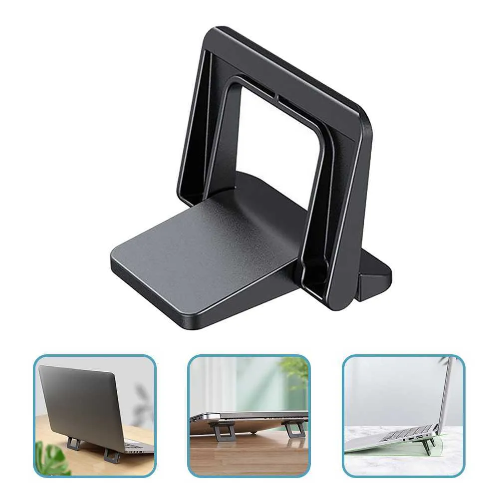 Laptop stand riser standergonomic Notebook Desktop Support dobrável Suporte anti -elevador PortableCooling Computador Fluxo de ar pés